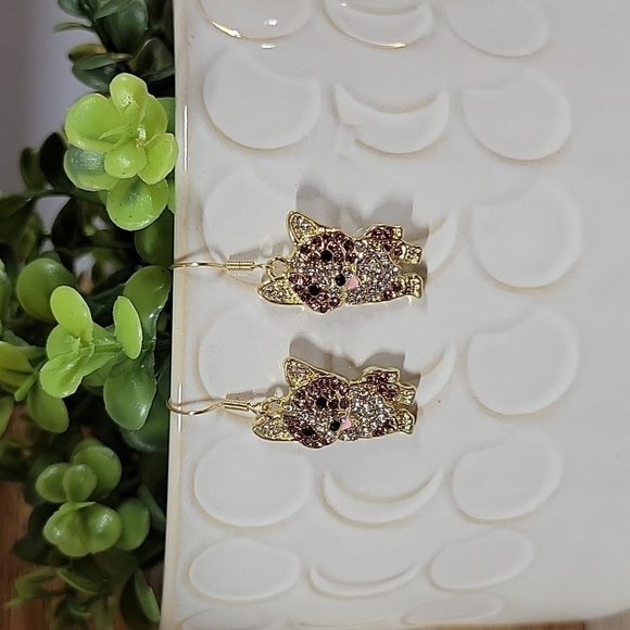 CORGI Shimmer Drop Earrings - Picture 6 of 7